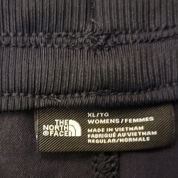 Navy Drawstring Capris - Picture 2 of 6